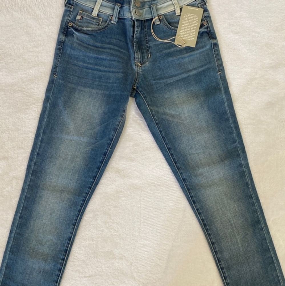 Dear John gisele high waisted skinny,  double waistband